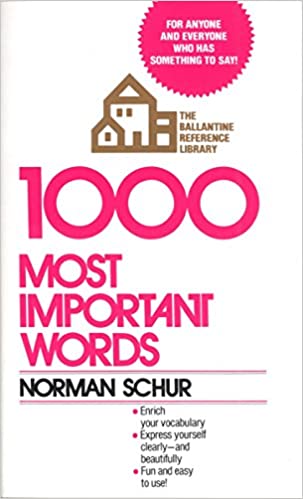 1000 most important words norman schur pdf to word